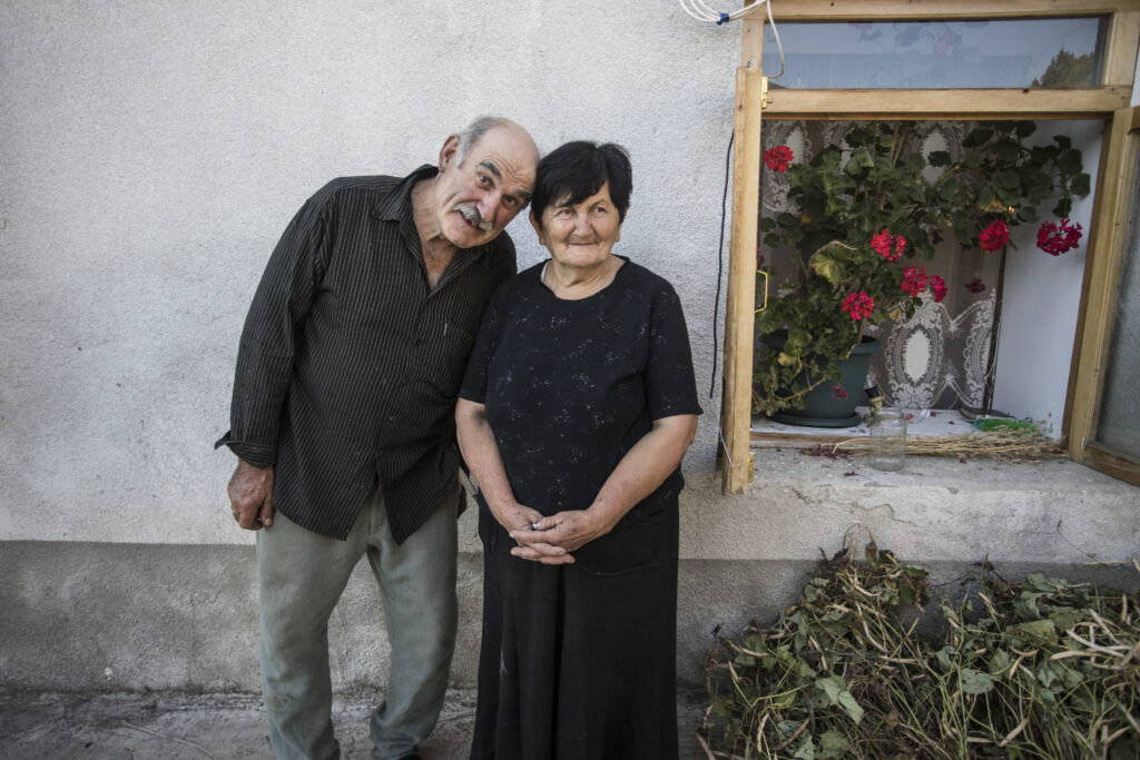 Hosts at their family home