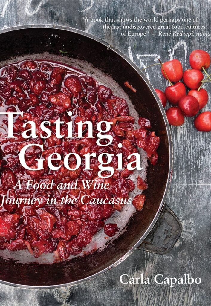 Tasting Georgia by Carla Capalbo — book cover