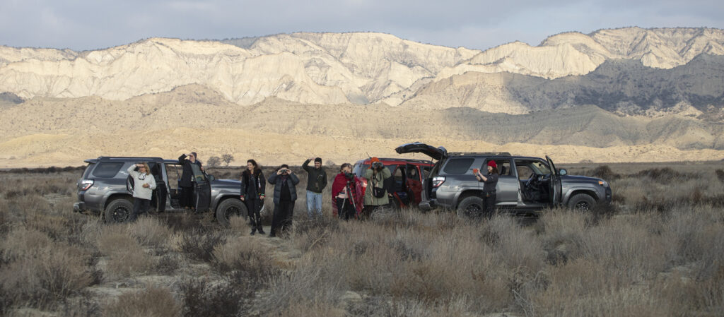4x4 expedition in the Vashlovani badlands, Georgia